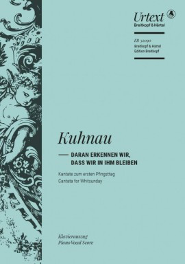 Kuhnau J. Cantata For Whitsunday  Choeur