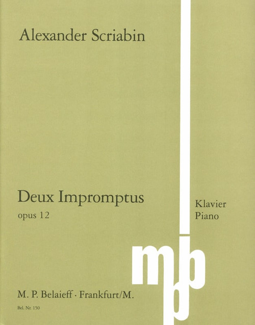 Scriabine A. Impromptus OP 12 Piano