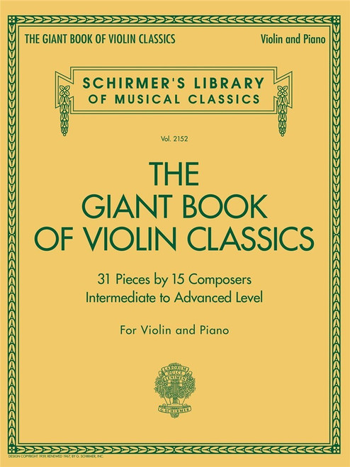 Giant Book OF Violin Classics