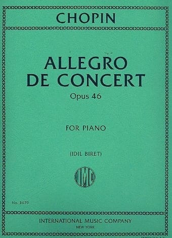 Chopin F. Allegro de Concert OP 46 Piano