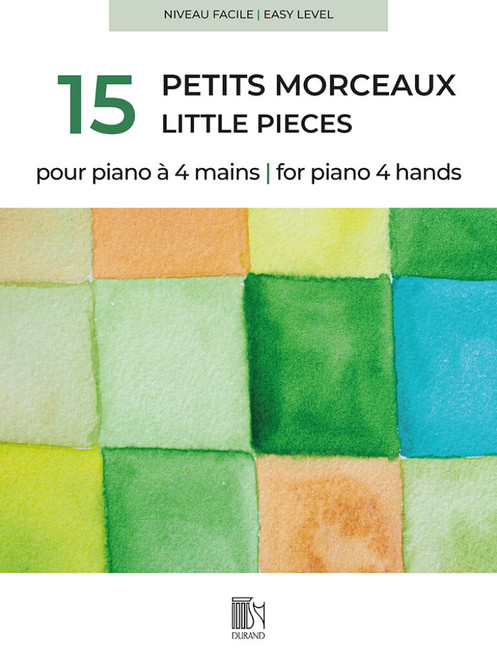 15 Petits Morceaux Little Pieces Piano 4 Mains