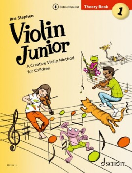 Violin Junior: Theory Book 1 Violon