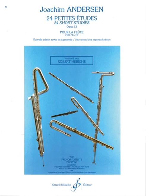 Andersen J. 24 Petites Etudes op 33 Flûte