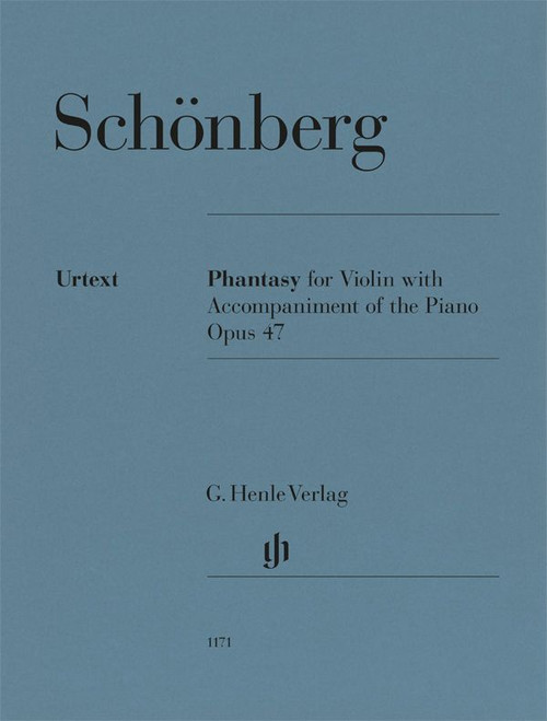 Schoenberg A. Fantaisie Op 47 Violon et Piano