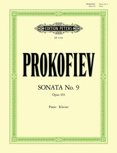 Prokofiev S. Sonate N°9 Piano