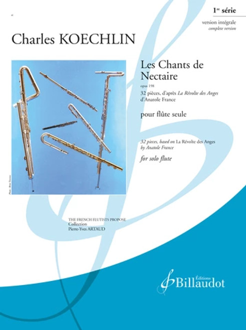 Koechlin C. Les Chants de Nectaire - opus 198 - 1re série Flute Solo