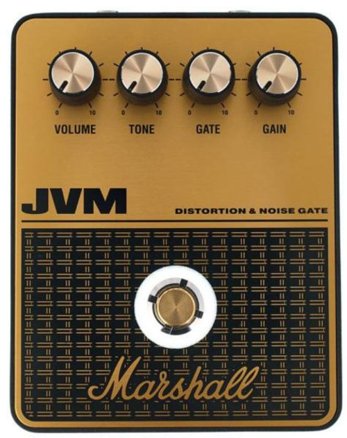Marshall Amp Series JVM Distortion & Noise Gate Pedal Marshall Amp Series JVM Distortion & Noise Gate Pedal
