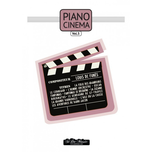 Piano Cinema Vol  5 Louis De Funès Piano Cinema Vol  5 Louis De Funès