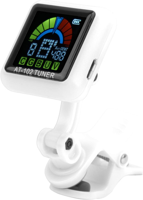 Accordeur Aroma AT-102 Blanc USB Rechargeable Accordeur Aroma AT-102 Blanc USB Rechargeable