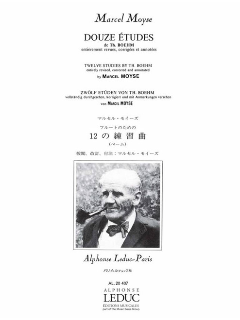 Moyse M. 12 Etudes de Th. Boehm Flute