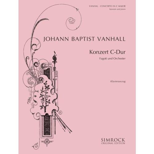 Vanhal J.b. Concerto DO Majeur Basson
