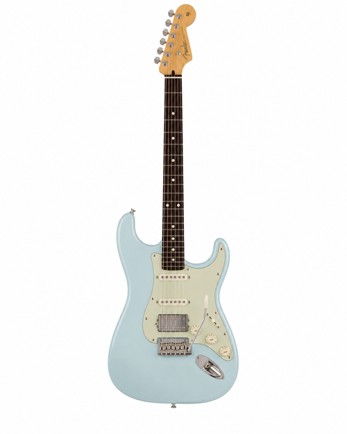 Fender Hybrid II Stratocaster HSS Satin Daphne Blue Japon Limited Edition