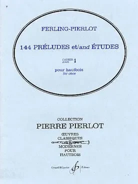 Ferling W. 144 préludes et études. Volume 1 Hautbois