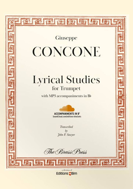 Concone G. Lyrical Studies Trompette