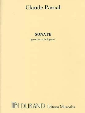 Pascal C. Sonate Cor