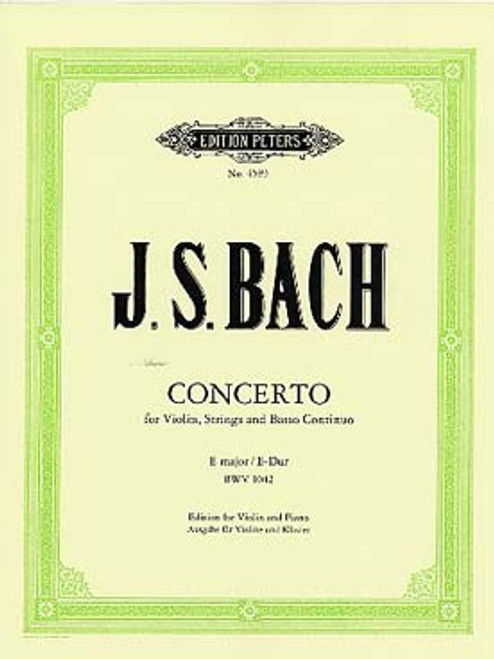 Bach J.s. Concerto Bwv 1042 Violon