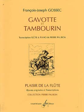 Gossec F.j. Gavotte et Tambourin Flute