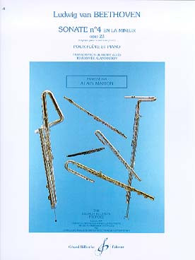 Beethoven L.v. Sonate N°4 OP 26 Flute