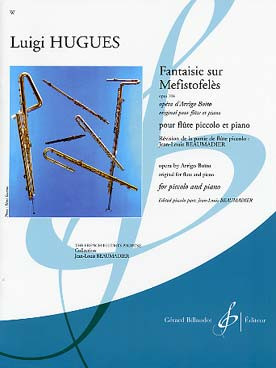 Hugues L. Fantaisie Sur Mefistofeles OP 104 Flute Piccolo