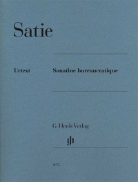Satie E. Sonatine Bureaucratique Piano
