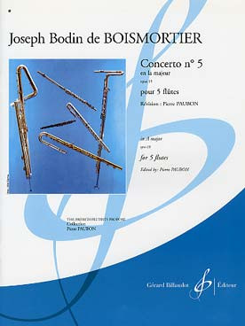 Boismortier J.b. Concerto N°5 Flutes
