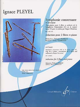 Pleyel I. Symphonie Concertante N°3 OP 57  Flutes