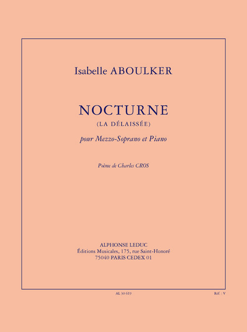 Aboulker I. Nocturne la Delaissee Voix