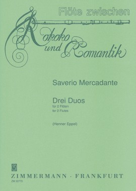 Mercadante S. Duos Flutes