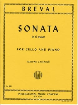 Breval J.b. Sonate G Major Violoncelle-1
