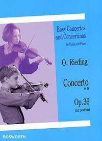 Rieding O. Concerto OP 36 Violon