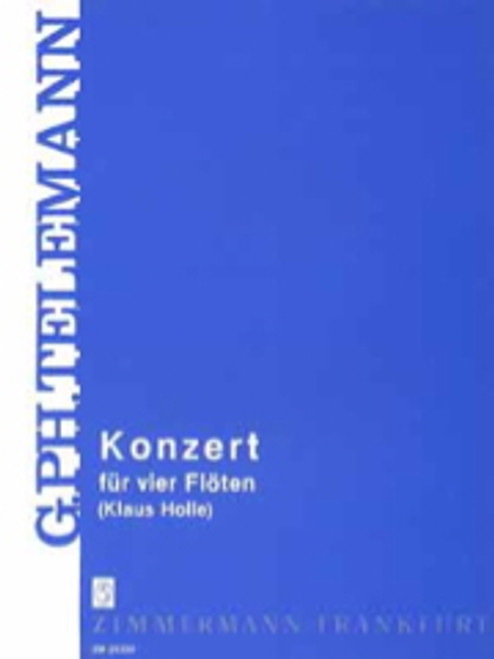 Telemann G. P. Concerto F Major 4 Flutes