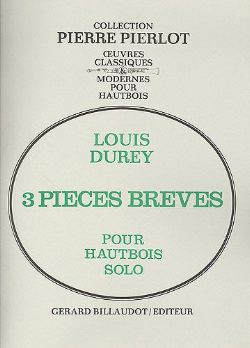 Durey L. Pieces Breves Hautbois Solo