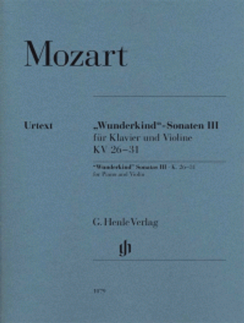 Mozart W.a. Sonates Wunderkind Vol 3 Violon Mozart W.a. Sonates Wunderkind Vol 3 Violon