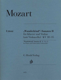 Mozart W.a. Sonates Wunderkind Vol 2 Violon