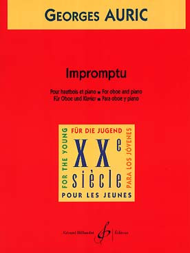 Auric G. Impromptu Hautbois