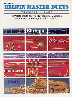 Belwin Master Duets Easy Vol 1 Trompettes