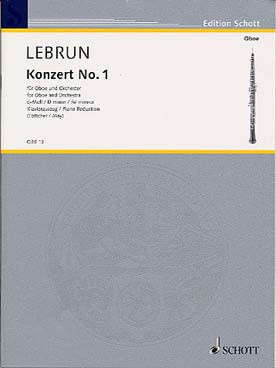 Lebrun L.a. Concerto N°1 Hautbois