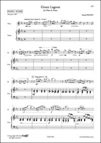 Proust P. Green Lagoon Flute