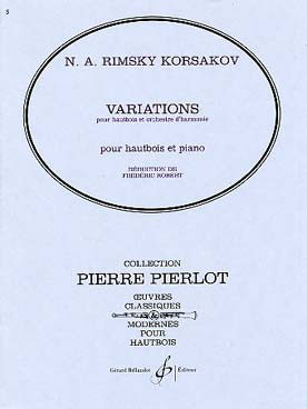 RIMSKY-KORSAKOV N. Variations Hautbois