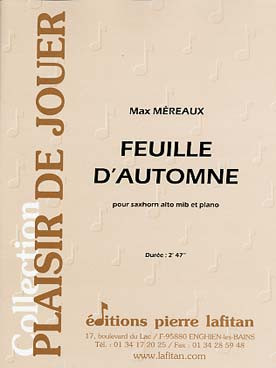 Mereaux M. Feuille D'automne Saxhorn Alto