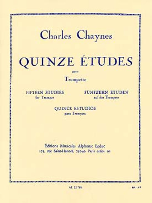 Chaynes C. Etudes Trompette