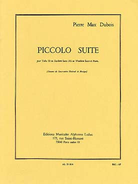 Dubois P.m. Piccolo Suite Tuba