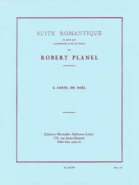 Planel R. Suite Romantique N°5 Saxo Mib