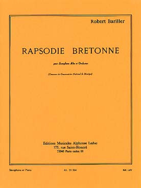 Bariller R. Rapsodie Bretonne Saxo Mib