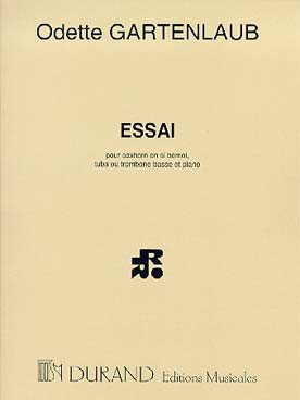 Gartenlaub O. Essai Trombone