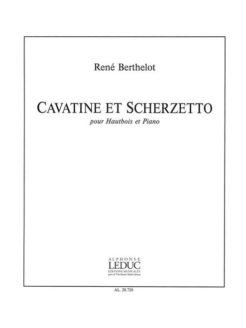 Berthelot R. Cavatine et Scherzetto Hautbois