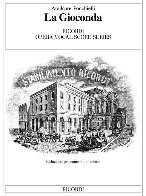 Ponchielli A. la Gioconda Chant Piano