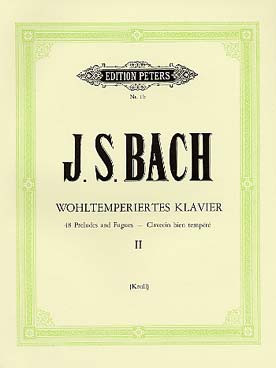 Bach J.s. Clavecin Bien Tempere Vol 2 Piano