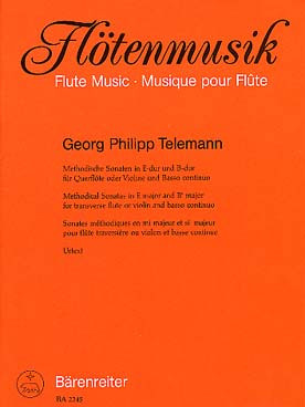 Telemann G.p. Methodical Sonatas Vol 5 Flute
