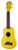 Ukulele Kala Makala Soprano Dolphin Yellow Burst